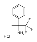 (R)-1,1,1-TRIFLUORO-2-PHENYLPROPAN-2-AMINE HYDROCHLORIDE structure, CAS 1023329-97-6