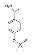 (R)-1-(4-(TRIFLUOROMETHOXY)PHENYL)ETHANAMINE structure, CAS 1209050-26-9