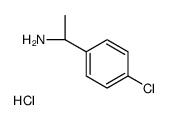 (R)-1-(4-CHLOROPHENYL)ETHANAMINE HYDROCHLORIDE structure, CAS 1167414-87-0