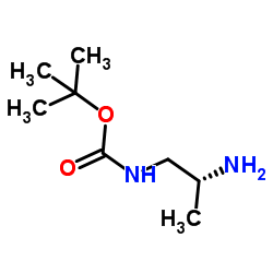 (R)-1-N-BOC-PROPANE-1,2-DIAMINE HYDROCHLORIDE structure, CAS 333743-54-7