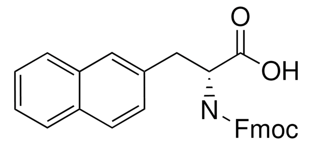 (R)-2-((((9H-FLUOREN-9-YL)METHOXY)CARBONYL)AMINO)-3-(NAPHTHALEN-2-YL)PROPANOIC ACID structure, CAS 138774-94-4