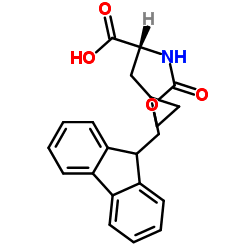 (R)-2-((((9H-FLUOREN-9-YL)METHOXY)CARBONYL)AMINO)-3-CYCLOPROPYLPROPANOIC ACID structure, CAS 170642-29-2