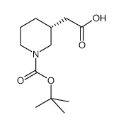 (R)-2-(1-(TERT-BUTOXYCARBONYL)PIPERIDIN-3-YL)ACETIC ACID structure, CAS 912940-89-7