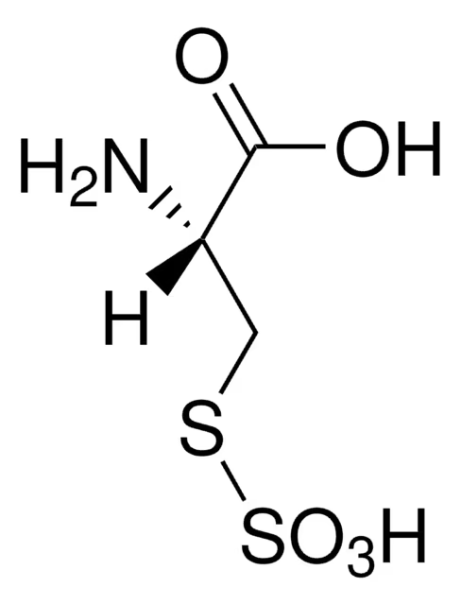 (R)-2-AMINO-3-((SULFOOXY)THIO)PROPANOIC ACID structure, CAS 1637-71-4