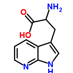 (R)-2-AMINO-3-(1H-PYRROLO[2,3-B]PYRIDIN-3-YL)PROPANOIC ACID structure, CAS 134235-82-8