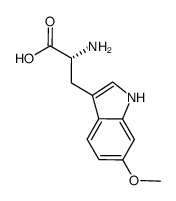 (R)-2-AMINO-3-(6-METHOXY-1H-INDOL-3-YL)PROPANOIC ACID structure, CAS 399030-99-0