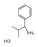 (R)-2-METHYL-1-PHENYLPROPAN-1-AMINE HYDROCHLORIDE structure, CAS 51600-25-0