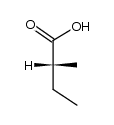 (R)-2-METHYLBUTANOIC ACID structure, CAS 32231-50-8