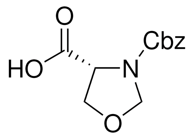 (R)-3-((BENZYLOXY)CARBONYL)OXAZOLIDINE-4-CARBOXYLIC ACID structure, CAS 97534-84-4