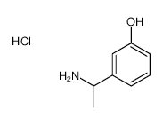 (R)-3-(1-AMINOETHYL)PHENOL HYDROCHLORIDE structure, CAS 856563-08-1