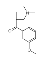 (R)-3-(DIMETHYLAMINO)-1-(3-METHOXYPHENYL)-2-METHYLPROPAN-1-ONE structure, CAS 1217854-15-3