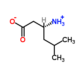 (R)-3-AMINO-5-METHYLHEXANOIC ACID structure, CAS 91298-67-8