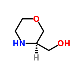 (R)-3-HYDROXYMETHYLMORPHOLINE structure, CAS 211053-49-5