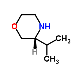 (R)-3-ISOPROPYLMORPHOLINE structure, CAS 74572-01-3