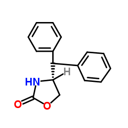 (R)-4-BENZHYDRYLOXAZOLIDIN-2-ONE structure, CAS 173604-33-6