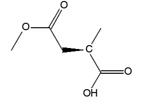 (R)-4-METHOXY-2-METHYL-4-OXOBUTANOIC ACID structure, CAS 81025-83-4