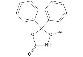 (R)-4-METHYL-5,5-DIPHENYLOXAZOLIDIN-2-ONE structure, CAS 223906-37-4