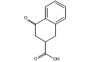 (R)-4-OXO-1,2,3,4-TETRAHYDRONAPHTHALENE-2-CARBOXYLIC ACID structure, CAS 113867-23-5