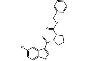 (R)-5-BROMO-3-((1-METHYLPYRROLIDIN-2-YL)METHYL)-1H-INDOLE structure, CAS 143322-56-9
