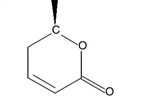 (R)-6-((BENZYLOXY)METHYL)-4-METHYL-5,6-DIHYDRO-2H-PYRAN-2-ONE structure, CAS 130129-10-1