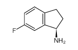 (R)-6-FLUOROINDAN-1-YLAMINE HYDROCHLORIDE structure, CAS 790208-54-7