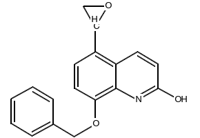 (R)-8-(BENZYLOXY)-5-(OXIRAN-2-YL)QUINOLIN-2(1H)-ONE structure, CAS 173140-90-4