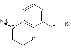 (R)-8-FLUOROCHROMAN-4-AMINE HYDROCHLORIDE structure, CAS 730980-49-1