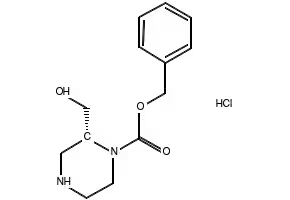(R)-BENZYL 2-(AMINOMETHYL)PYRROLIDINE-1-CARBOXYLATE HYDROCHLORIDE structure, CAS 1217707-96-4