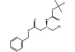 (R)-BENZYL 3-((TERT-BUTOXYCARBONYL)AMINO)-4-HYDROXYBUTANOATE structure, CAS 182748-72-7