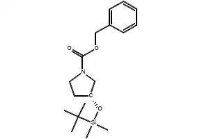 (R)-BENZYL 3-(AMINOMETHYL)PYRROLIDINE-1-CARBOXYLATE HYDROCHLORIDE structure, CAS 1217726-65-2