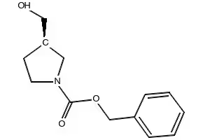 (R)-BENZYL 3-(HYDROXYMETHYL)PYRROLIDINE-1-CARBOXYLATE structure, CAS 192214-05-4