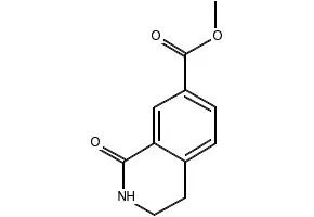 (R)-METHYL 1-OXO-1,2,3,4-TETRAHYDROISOQUINOLINE-3-CARBOXYLATE structure, CAS 13551-18-3