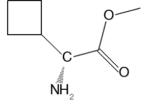 (R)-METHYL 2-AMINO-2-CYCLOBUTYLACETATE structure, CAS 1251904-23-0