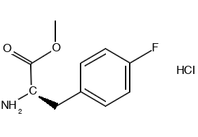 (R)-METHYL 2-AMINO-3-(4-FLUOROPHENYL)PROPANOATE HYDROCHLORIDE structure, CAS 176896-72-3