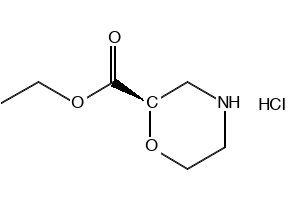 (R)-METHYL MORPHOLINE-2-CARBOXYLATE structure, CAS 1314999-04-6