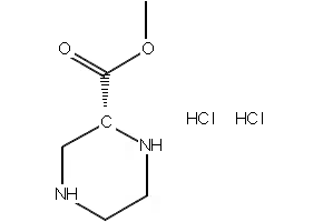 (R)-METHYL PIPERAZINE-2-CARBOXYLATE DIHYDROCHLORIDE structure, CAS 637027-25-9