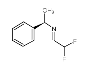 (R)-N-(2,2-DIFLUOROETHYLIDENE)-1-PHENYLETHANAMINE structure, CAS 160797-29-5