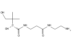 (R)-N-(3-((2-AMINOETHYL)AMINO)-3-OXOPROPYL)-2,4-DIHYDROXY-3,3-DIMETHYLBUTANAMIDE structure, CAS 943528-71-0
