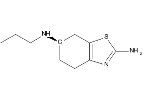 (R)-N6-PROPYL-4,5,6,7-TETRAHYDROBENZO[D]THIAZOLE-2,6-DIAMINE structure, CAS 104632-28-2