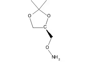 (R)-O-((2,2-DIMETHYL-1,3-DIOXOLAN-4-YL)METHYL)HYDROXYLAMINE HYDROCHLORIDE structure, CAS 114778-50-6