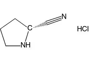 (R)-PYRROLIDINE-2-CARBONITRILE HYDROCHLORIDE structure, CAS 675602-84-3
