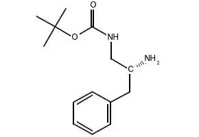 (R)-TERT-BUTYL (2-AMINO-3-PHENYLPROPYL)CARBAMATE structure, CAS 400652-57-5