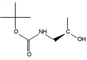 (R)-TERT-BUTYL (2-HYDROXYPROPYL)CARBAMATE structure, CAS 119768-44-4