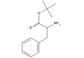 (R)-TERT-BUTYL 2-AMINO-3-PHENYLPROPANOATE structure, CAS 6404-30-4
