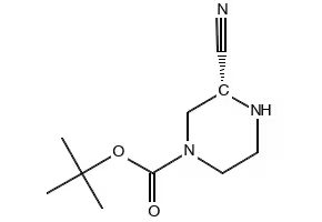 (R)-TERT-BUTYL 3-CYANOPIPERAZINE-1-CARBOXYLATE structure, CAS 1217791-74-6