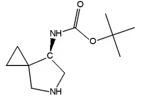 (R)-TERT-BUTYL 5-AZASPIRO[2.4]HEPTAN-7-YLCARBAMATE structure, CAS 127199-44-4