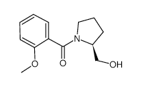 (S)-(2-(HYDROXYMETHYL)PYRROLIDIN-1-YL)(2-METHOXYPHENYL)METHANONE structure, CAS 102069-83-0