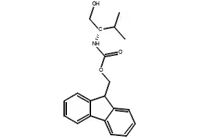 (S)-(9H-FLUOREN-9-YL)METHYL (1-HYDROXY-3-METHYLBUTAN-2-YL)CARBAMATE structure, CAS 160885-98-3