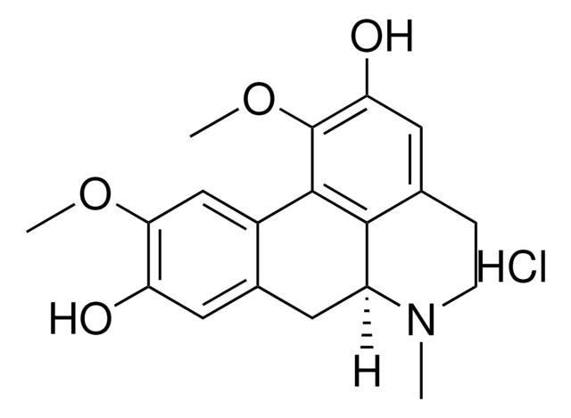 (S)-1,10-DIMETHOXY-6-METHYL-5,6,6A,7-TETRAHYDRO-4H-DIBENZO[DE,G]QUINOLINE-2,9-DIOL HYDROCHLORIDE structure, CAS 16625-69-7