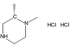 (S)-1,2-DIMETHYLPIPERAZINE DIHYDROCHLORIDE structure, CAS 485841-50-7